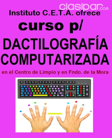 Otros cursos - ++++++++++++CURSO DE DACTILOGRAFIA COMPUTARIZADA!!!