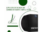 UPS interactiva 750VA/375W, 6 slds, RJ11