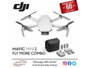 Drone DJI Mavic Mini 2 Fly More Combo. Adquirilo en cuotas!