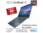 Notebook Asus ZenBook 14 Ryzen 5. Adquirila en cuotas!