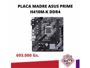 PLACA MADRE ASUS PRIME H410M-K DDR4