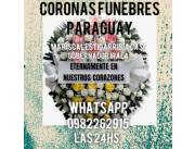 Coronas de flores para difunto