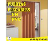 Puertas Plegables en PVC