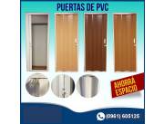 PUERTAS PLEGABLES DE PVC + INSTALACIÓN.