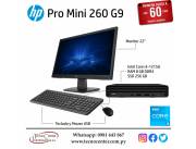 PC HP Pro Mini 260 G9 Intel Core i3. Adquirila en cuotas!