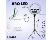 Crea contenido de calidad profesional con el Aro de Luz LED LUO 48CM. ¡Entrega garantizada