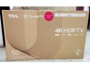 Smart Google Tv 50 TCL 4K UHD Nuevas con Garantia