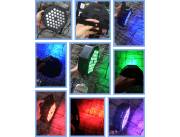 Reflector multicolor de 36 Led (165mil c/u) nuevos en caja, especial para DECORACIÓN