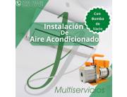 Instalación de Aire Acondicionado con Garantía. ¡Clima Ideal todo el Año!