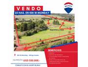 En venta 25 hectáreas km18 Monday