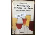 Vendo enciclopedia de vinos y alcoholes de todos los países