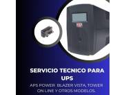 SERVICIO TECNICO PARA UPS APS POWER 6KVA TOWER ON LINE