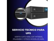 SERVICIO TECNICO PARA UPS VERTIV GXT-MT 2000