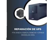REPARACIÓN DE UPS 220V 600VA 360W FTX-5106CW NEMA UNIVERSAL 