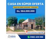 OFERTA CASA con SALON COMERCIAL - YPACARAI Centro