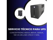 SERVICIO TECNICO PARA UPS CONCEPTRONIC 10K VA ON LINE NETION