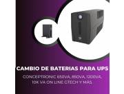 CAMBIO DE BATERIAS PARA UPS CONCEPTRONIC 2200 VA