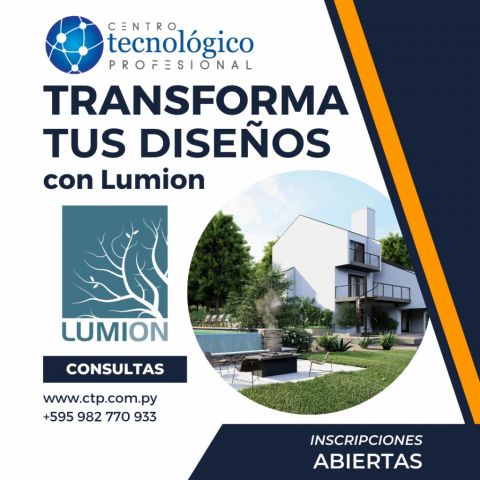 Informática / computación - Haz que tus diseños arquitectónicos brillen con el Curso de Lumion!