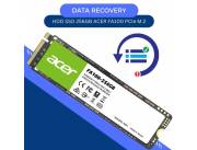 DATA RECOVERY HDD SSD 256GB ACER FA100-256GB PCIe M.2