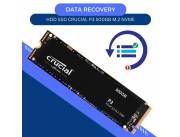DATA RECOVERY HDD SSD 500GB CRUCIAL P3 M.2 NVME