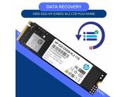 DATA RECOVERY HDD SSD 1TB HP EX900 NVME