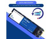 DATA RECOVERY HD SSD M.2 SATA3 2TB WD WDS200T2B0B BLUE 560/530