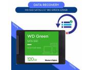 DATA RECOVERY HD SSD SATA3 120GB WESTERN DIGITAL WDS120G2G0A GREEN 545/
