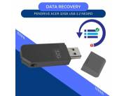DATA RECOVERY PENDRIVE 32GB USB 3.2 ACER NEGRO