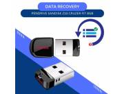 DATA RECOVERY PENDRIVE SANDISK Z33 8 GB CRUZER FIT