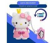 DATA RECOVERY PENDRIVE 8GB- DISEÑO HELLO KITTY ROSADO