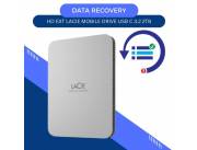 DATA RECOVERY HD EXT LACIE 2TB MOBILE DRIVE USB C 3.2