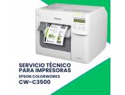 SERVICIO TÉCNICO PARA IMPRESORAS EPSON CW-C3500 COLORWORKS