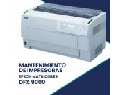 MANTENIMIENTO DE IMPRESORA EPSON DFX 9000