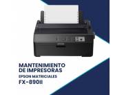 MANTENIMIENTO DE IMPRESORA EPSON FX-890II