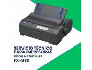 SERVICIO TÉCNICO PARA IMPRESORAS EPSON FX-890