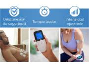 Electroestimulador Digital TENS/EMS para Electroterapia y Masajes modelo 2 canales