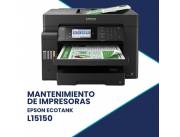 MANTENIMIENTO DE IMPRESORA EPSON L 15150 MULTIFUNCION/FAX WIR/RED/A3