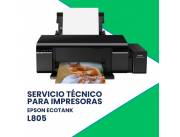 SERVICIO TÉCNICO PARA IMPRESORAS EPSON L 805 FOTOGRAFICA/CD WIR