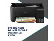 REPARACIÓN DE IMPRESORAS EPSON L3150 ECO TANK IMP/COP/SCA/WIFI/IP V6/BIVOLT
