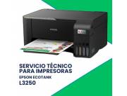 SERVICIO TÉCNICO PARA IMPRESORAS EPSON L3250 ECO TANK IMP/COP/SCA/USB/WIFI/BIVOLT CAB/