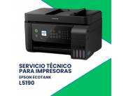 SERVICIO TÉCNICO PARA IMPRESORAS EPSON L5190 ECO TANK IMP/COP/SCA/FAX/RED/ADF/WIFI/BIV