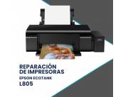 REPARACIÓN DE IMPRESORAS EPSON L805 ECO TANK IMP CD/DVD/USB/WIFI 220V