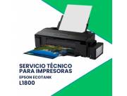 SERVICIO TÉCNICO PARA IMPRESORAS EPSON L1800 ECO TANK A3/A3+/BIVOLT
