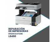 REPARACIÓN DE IMPRESORAS EPSON L6490 MULTIFUNCION