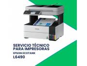 SERVICIO TÉCNICO PARA IMPRESORAS EPSON L6490 MULTIFUNCION