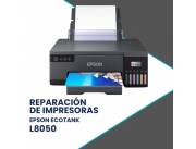 REPARACIÓN DE IMPRESORAS EPSON L8050 ECO TANK IMP/CD/DVD/TARJ/USB/WIFI/BIVOLT