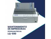 MANTENIMIENTO DE IMPRESORA EPSON LQ-590