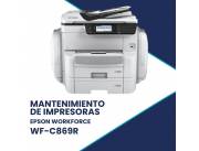MANTENIMIENTO DE IMPRESORA EPSON WF-C869R WORKFORCE PRO