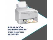 REPARACIÓN DE IMPRESORAS EPSON WF-5190 WORKFORCE PRO WIR