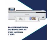 MANTENIMIENTO DE IMPRESORA EPSON SURECOLOR T3170 P/PLANO/FOTO/DISEÑO 24'' USB/RED/WIFI